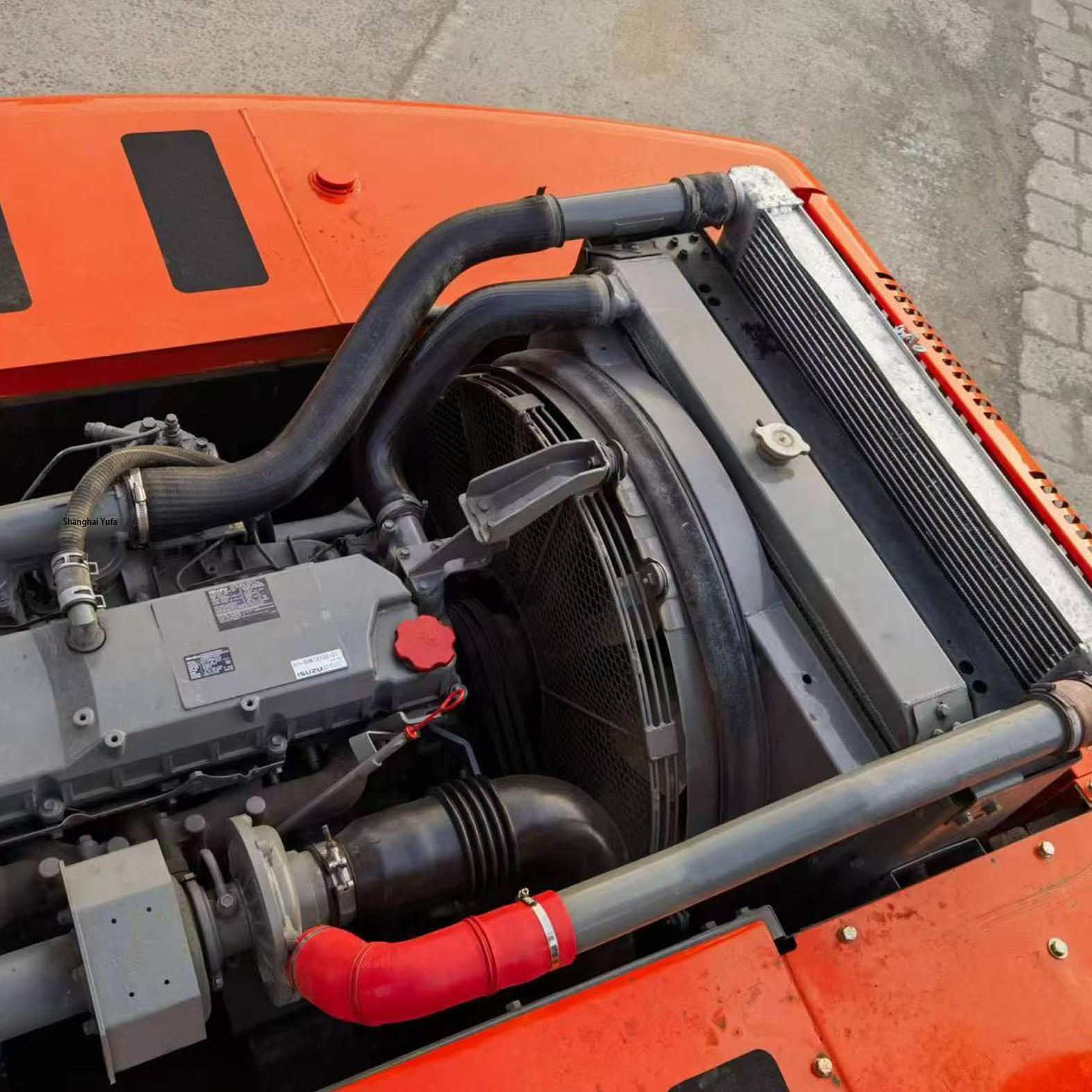 Large 35 T Japan Excavator Used Hitachi ZX350 Excavator with