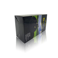 Caja de Embalaje de Papel Reciclable con Logotipo Personalizado al por Mayor, con UV Localizado, para Cosméticos, Electrónicos y Juguetes, Cajas de Papel Plegables