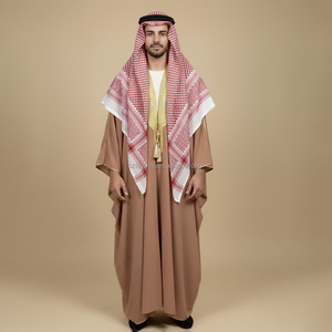 Nuovo Thobe da uomo tradizionale di alta qualità con cappuccio-elegante e confortevole abito mediorientale-perfetto per il Layyin culturale - Product Image 3