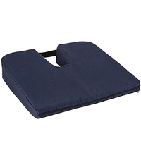 Coussin de siège US Hot Gradual Slope Design pour la douleur sciatique du coccyx Laine d'agneau Siège d'appoint orthopédique en forme de U Salle à manger