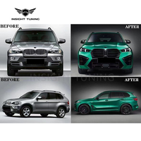 Kit carrosserie complet pour X5 E70 (2006-2013) : pare-chocs avant et arrière, capot et ailes – Améliorez votre X5 avec le look X5M F95 LCI 2024