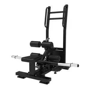 TZ-5064 Commercial Gym Fitness Equipment placa carregada em pé Glute Hip Thrust Trainer máquina