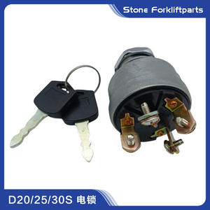Interruptor de encendido con llave eléctrica Doosan Daewoo D30G D30NXV D30S para montacargas diésel, pieza A30134112 - Product Image 3