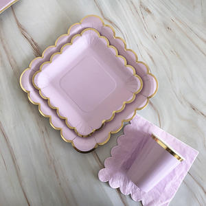 Haute Qualité Estampage Kit <span class=keywords><strong>Vaisselle</strong></span> <span class=keywords><strong>Jetable</strong></span> Plaque/Serviette <span class=keywords><strong>Adulte</strong></span> Joyeux Fête D'<span class=keywords><strong>anniversaire</strong></span> Décor Enfants D'<span class=keywords><strong>anniversaire</strong></span> De Mariage - Product Image 2