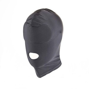 Vente chaude arrivée 1/2/3 trou hommes femmes adulte Spandex <span class=keywords><strong>cagoule</strong></span> bouche ouverte visage oeil tête masque Costume esclave jeu jeu de rôle - Product Image 5