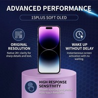 Écran OLED souple de 6,7 pouces pour smartphone 15 Plus, pièce de rechange en gros – Article très demandé