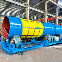 Trommel Scrubber pour le lavage et le criblage du slime provenant de la bauxite et de l'or d'Indonésie