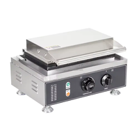 Nouvelle machine à gaufres à hot-dogs WeWork, 6 pièces, 1550W, en acier inoxydable, antiadhésive, thermostat réglable, électrique, garantie 1 an