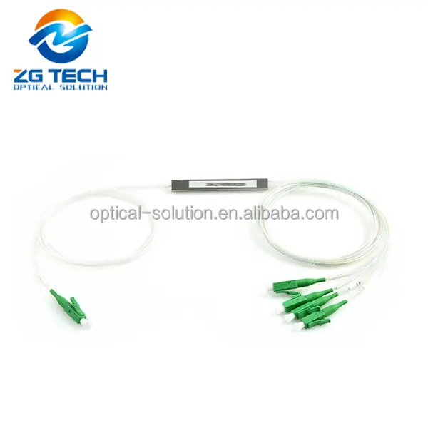 High quality 1x4 Fiber PLC Splitter for Telecommunication Solutions