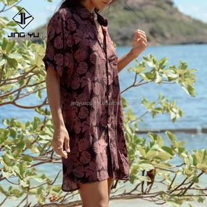 Camisas de Manga Larga Estilo Hawaiano con Logotipo Personalizable, Blusas de Moda para Mujer, Gran Venta - Product Image 2