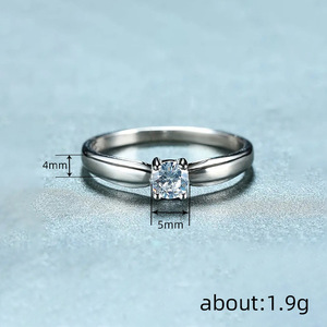 Anello dal Design Geometrico Classico, Stile Semplice per Donne - Product Image 5