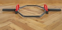 1.2m Squat Bar Haltérophilie Haltère Stand Durable En Acier Hexagonal Bar Formation Poids Libres pour Hard Pull Stand Bar