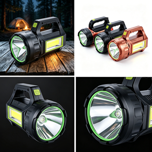 Linterna LED Recargable Portátil al por Mayor, Chip P50, Luz Blanca, IP67, Resistente al Agua Diaria y a Prueba de Explosiones - Product Image 3