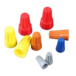 Connecteur de borne à basse tension Unison Spiral Wire Cap P12346 PVC pour la protection des extrémités de câblage de 1,5 à 6 mm - Product Image 1