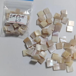 Venta al por Mayor de Fábrica, Láminas Cuadradas de Nácar Natural Rosa, Rebanadas para la Fabricación de Joyas - Product Image 6