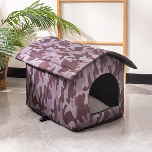 Nido para Gatos Callejeros con Diseño de Seres Sentidos, Clásico, Impresión Digital, Impermeable para Exteriores, Cálido para las Cuatro Estaciones, Regalo Promocional - Product Image 2