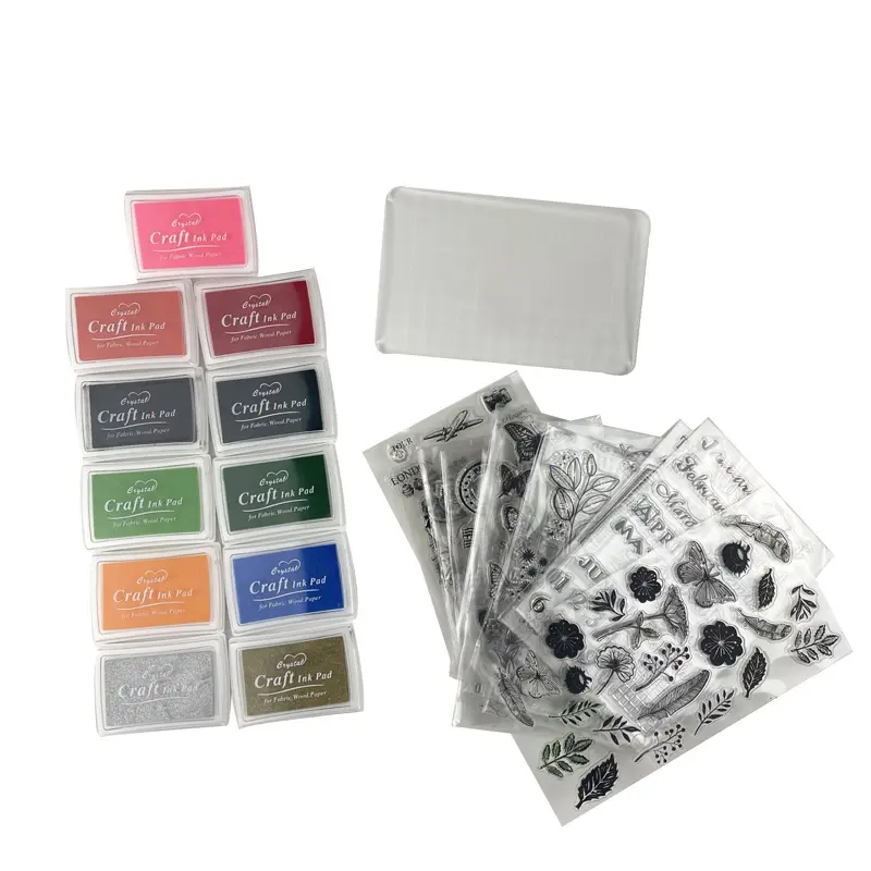 Diferentes temas sellos transparentes plantas personalizadas flores sellos de goma de silicona para hacer tarjetas decoración DIY Scrapbooking