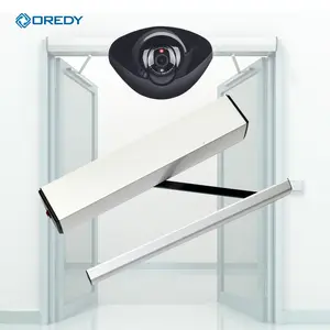 Orediy TUYA APP Venda Quente Único De Madeira Balanço Automático Porta Operador Kit Swing Porta Controle Board