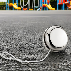 最高品質のパーソナライズされた金属ヨーヨーおもちゃクラシックプロフェッショナルシルバー弾むヨーヨーボールキッズギフト用 - Product Image 4