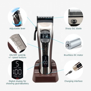 Chuyên Nghiệp Tóc Clipper 8000Rpm Không Chổi Than <span class=keywords><strong>Vortex</strong></span> Động Cơ Llc Lưỡi Tông Đơ Người Đàn Ông Cắt Tóc Điện Tóc Clipper - Product Image 2