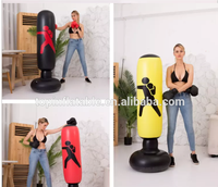 Nouveau Offre Spéciale autonome enfants formation boxe gonflable sac de boxe lourd et sac de sable