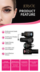 Pegamento Adhesivo Líquido Vegano para Extensiones de Pestañas <span class=keywords><strong>Golle</strong></span>, Sin Látex, de Fijación Fuerte, Resistente al Agua, Sin Acrilato, Marca Privada - Product Image 3