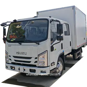 JMC pequeño 126hp 4 puertas doble cabina aislado camión de carga 3 toneladas