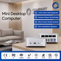 Mini PC Intel Core i3-1215U pour Commandes en Gros, 12 Go LPDDR5, SSD NVMe 1 To, Affichage Multiple 4K, WiFi 6, BT 5.2, Idéal Télétravail, Personnalisation OEM