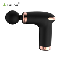 TOPKO Mini pistolet de massage portable personnalisable pour la relaxation et la libération musculaires
