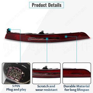 Luces traseras LED de repuesto para Porsche Macan 2014-2021, luces traseras de ABS para especificaciones de EE. UU. - Product Image 4