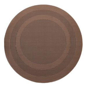 Multicolor Classic PVC Woven Pattern Spiral Placemat 38cm Circular Webbing Insulation Eco-Friendly Kitchen Table <b>Decoration</b> for - Product Image 1