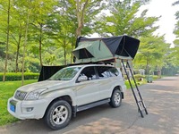 Tente de toit pour 3-4 personnes, étanche, à verrouillage manuel, personnalisable, directement de l'usine, boîte de toit pour voiture 4x4, boîte de toit rigide, rangement pliable