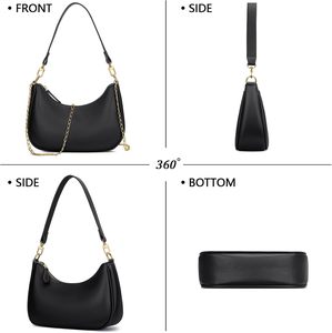 Bolsa de Ombro Feminina Estilo Nacional Retro, Bolsa Clutch com Duas Alças e Fecho de Zíper em Material PU - Product Image 4