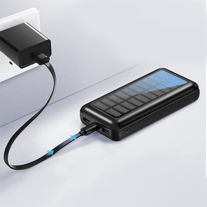 Cargador Solar Multifuncional de Carga Rápida, Batería Externa de Gran Capacidad de 30000 mAh para Acampar al Aire Libre, Emergencias, para Teléfono Móvil - Product Image 5