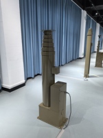 4m Elektrischer Glasfaser-Teleskopmast Hebesäulen für Industrieroboter