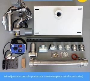 Inteligente controle remoto canhão de água de aço inoxidável com alta pressão pistola máquinas e equipamentos industriais - Product Image 3