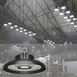 Durable Quality Industrial Highbay Lamps 200W UFO LED High Bay Lights With Motion Sensor