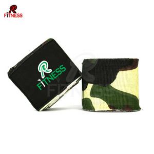 Bandes de poignet élastiques en nylon noir de 120 pouces, bandes de poignet de boxe personnalisées - Product Image 5