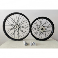 Ensemble de roues chromées FIT Surron Light Bee Light Bee X, ensemble de roues de 17 pouces pour moto électrique