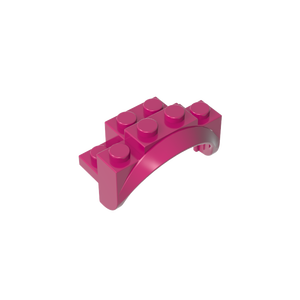[Gobricks] بيع بالجملة أجزاء مكعبات البناء عجلة واقي دقيق الشوفان 2X4X2 - Product Image 4