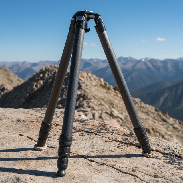 Universal Carbon Fiber 75mm Ball Bowl 2m 4 Sections Large Load Bearing Tripod for Digital Camera Professional Outdoor