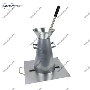 Équipement d'essai d'appareil de cône d'affaissement d'échantillons de béton et de sol - Product Image 1