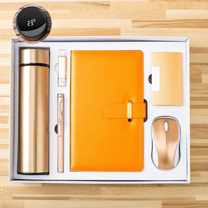 Bộ quà tặng doanh nghiệp tùy chỉnh: Ly giữ nhiệt + Bút + Ổ USB + Sổ tay A5 dành cho nam giới - Product Image 4