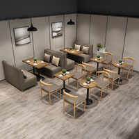Mobilier de restaurant moderne personnalisable, mobilier de hall d'hôtel, mobilier de café, canapé de restaurant en cuir, mobilier de banquette, design écologique