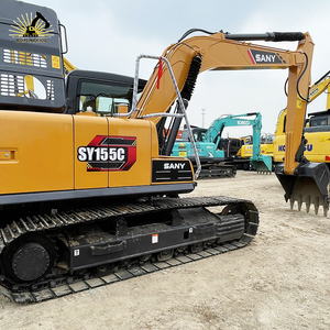 Excavadora Usada Sany SY155c para Construcción, de Uso Pesado, Gran Potencia, Capacidad de Cazo de 0.6 M³, Motor Original - Product Image 1