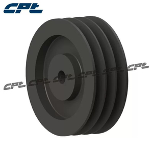 Poulies de courroie trapézoïdale à trois rainures série <span class=keywords><strong>SPA</strong></span>, norme européenne, pré-percées, 4 branches, en fonte, personnalisables OEM - Product Image 5