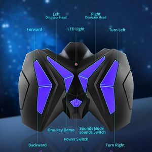 Ept trẻ em có thể sạc lại đi bộ điện T-REX Khủng long điều khiển từ xa đi bộ Led robot RC khủng long đồ chơi - Product Image 3