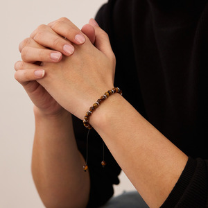 <span class=keywords><strong>Bracciali</strong></span> a mano all'ingrosso in <span class=keywords><strong>acciaio</strong></span> inox <span class=keywords><strong>bracciali</strong></span> Personnalisé<span class=keywords><strong>s</strong></span> tigri occhio coppia di moda avvolgente braccialetti - Product Image 3