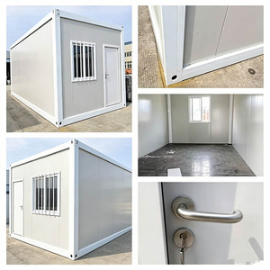 Nueva llegada: Casa contenedor desmontable de 10 pies/20 pies, cabaña modular, casa pequeña prefabricada, casa contenedor móvil para acampar. - Product Image 2