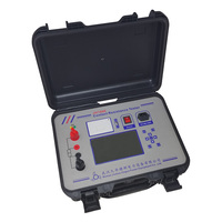 Testeur de disjoncteur de transformateur de commande de boucle de commutation numérique Micro Ohm mètre 50A-200A Compteur de résistance de contact de boucle